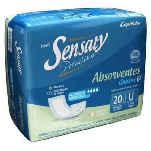 ABSORVENTE SENSATY PREMIUM 20U