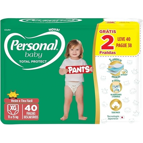 FC PERSONAL BABY TOTAL PROTECT PANTS XG 40