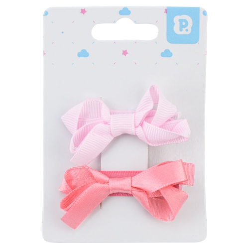 LACO DE CABELO INFANTIL DUPLO BABY FEM PIMPOLHO ROSA/POA