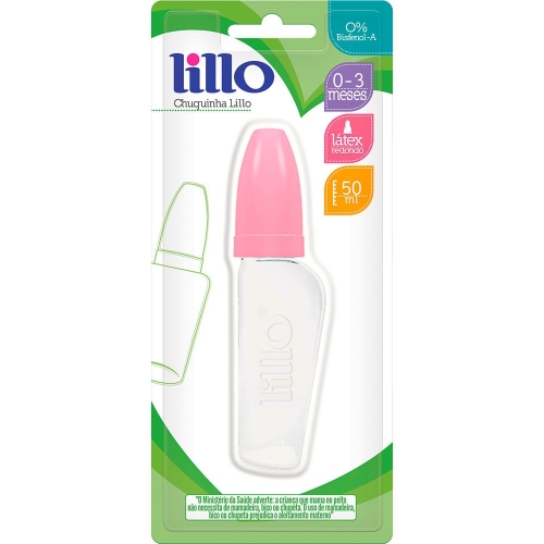 MAMADEIRA CHUQUINHA LILLO LX 50ML ROSA