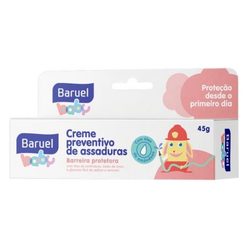 CREME PREV. ASSADURAS BARUEL BABY 45G