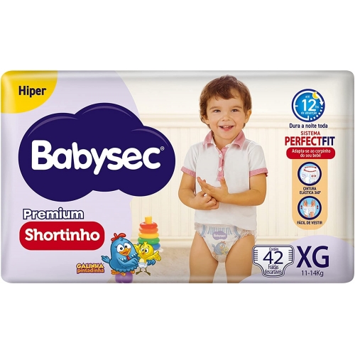 FC BABYSEC PREMIUM SHORTINHO HIPER XG 42