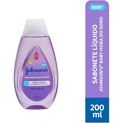 SABONETE LIQ. BABY JOHNSONS HORA DO SONO 200ML