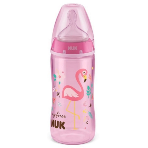 MAMADEIRA MY FIRST GIRL NUK N2 SIL. 300ML