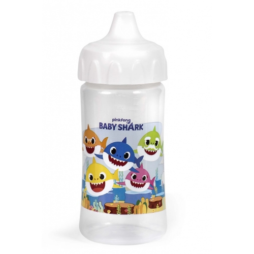 COPO TREINAMENTO BABY SHARK VALVULA 240ML BABYGO