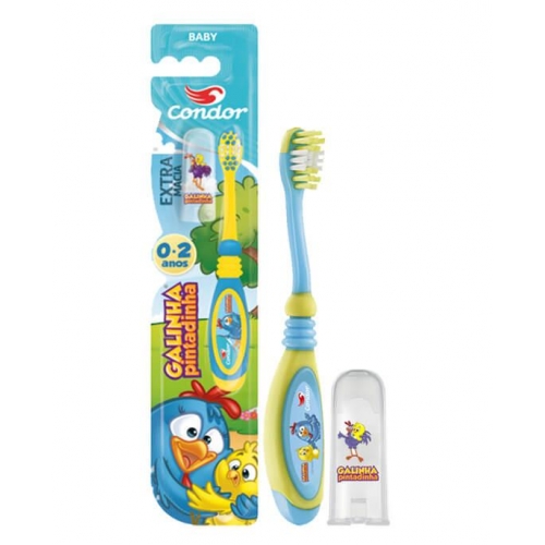 ESCOVA DENTAL GALINHA PINTADINHA 0-2 ANOS