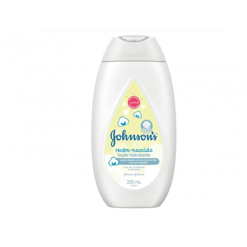 LOCAO HID. JOHNSONS BABY RECEM-NASCIDO 200ML