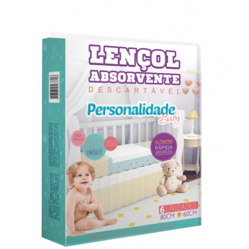 LENCOL PERSONALIDADE BABY C/ 6