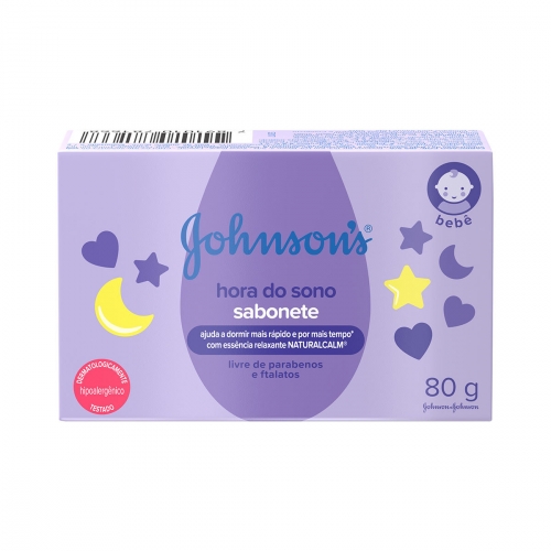 SABONETE BARRA JOHNSONS BABY HORA DO SONO 80GR