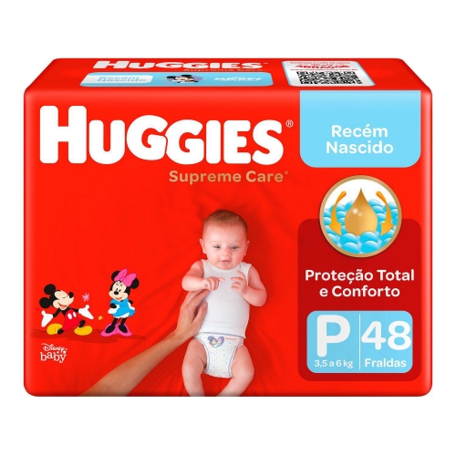 FR HUGGIES SUPREME CARE MEGA P 48