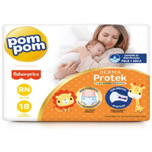 FR POM POM DERMA PROTEK JUMBINHO RN 18