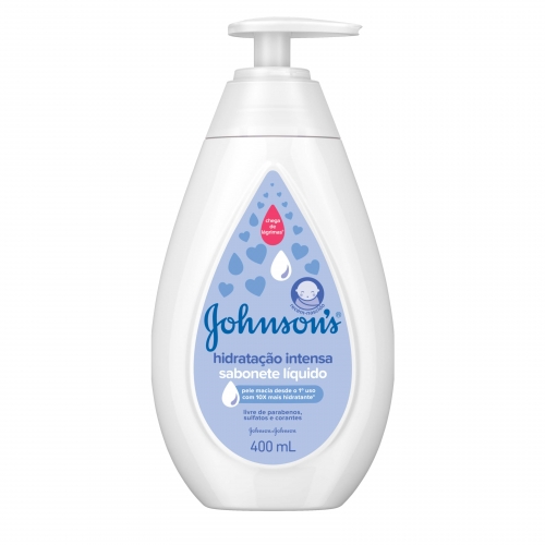 SABONETE LIQ. BABY JOHNSONS HID. INTENSA 200ML