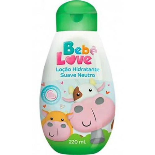 LOÇÃO HIDRA. BEBE LOVE SUAVE NEUTRO 220ML