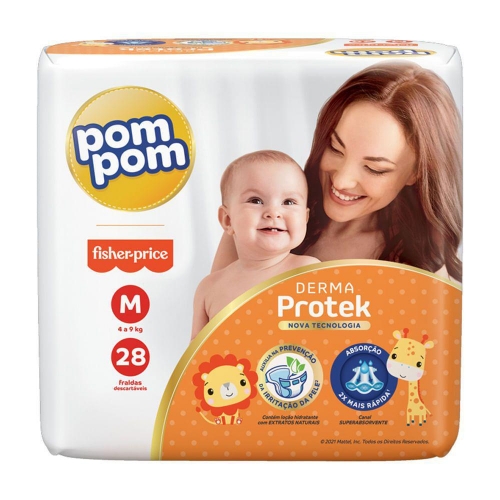 FR POM POM DERMA PROTEÇÃO E MÃE JUMBO M 28