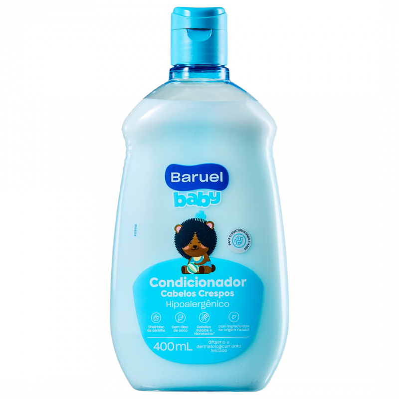 CONDICIONADOR BARUEL BABY CABELOS CRESPOS 400 ML