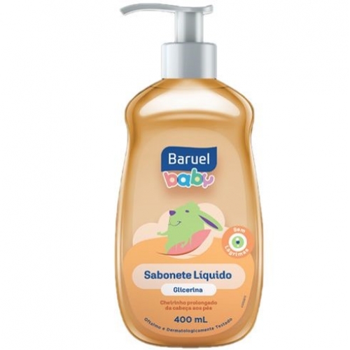 SABONETE LIQUIDO GLIC. BARUEL 400ML