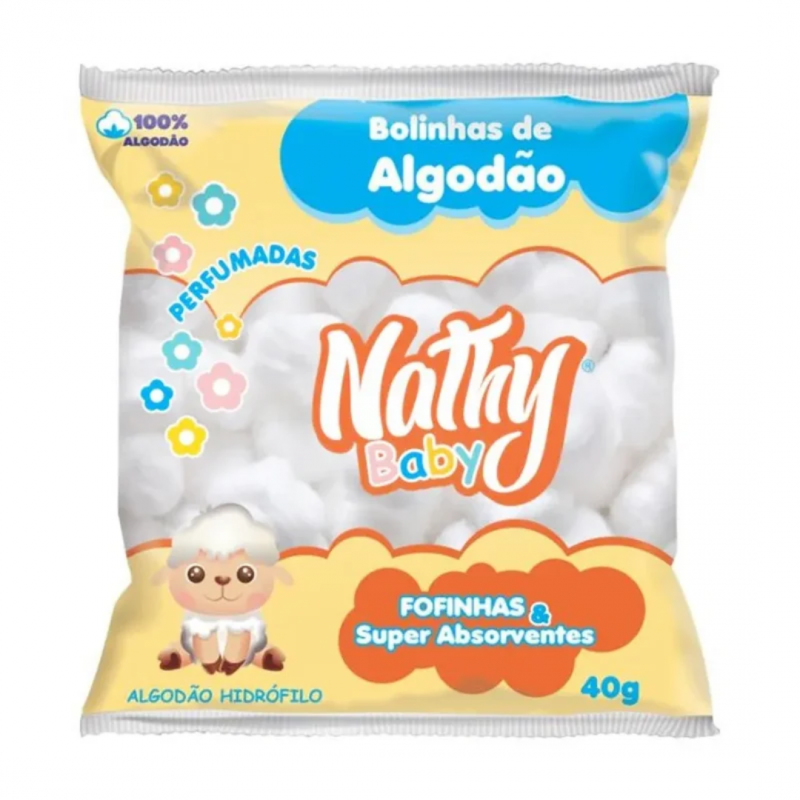 ALGODAO EM BOLA NATHY 40G