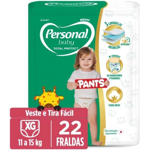 FC PERSONAL BABY TOTAL PROTECT PANTS XG 22