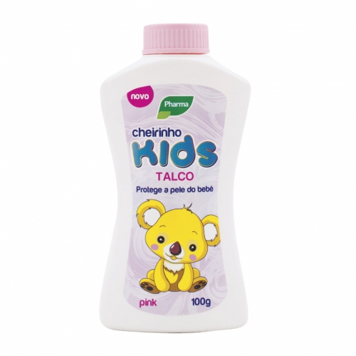 TALCO CHEIRINHO KIDS PINK 100G