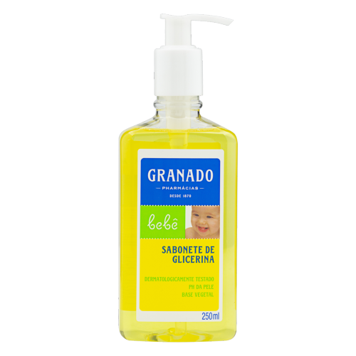 SABONETE LIQ. GRANADO BEBE GLICERINA 250ML