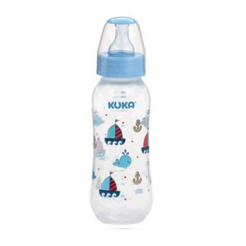 MAMADEIRA AZUL 250ML B REDOND NATURAL PLUS KUKA