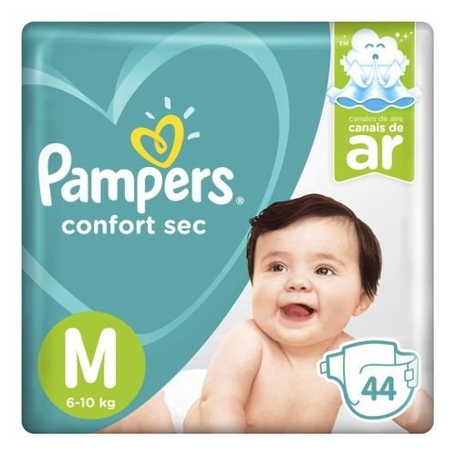 FR PAMPERS CONFORTSEC MEGA M 44