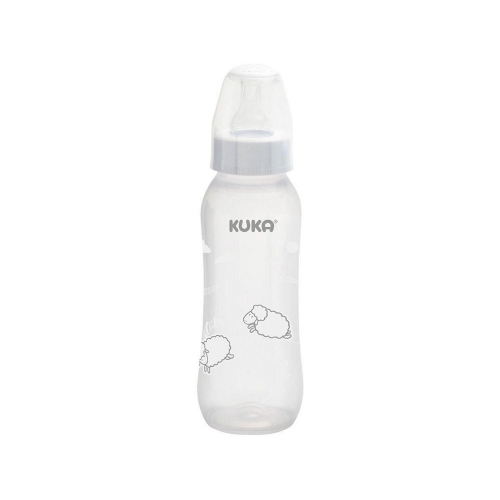 MAMADEIRA KUKA NATURAL COLOR BRANCA B SIL RED 250ML