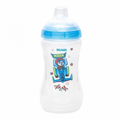 COPO DECORADO FUN C/ CANUDO 330ML MENINO KUKA