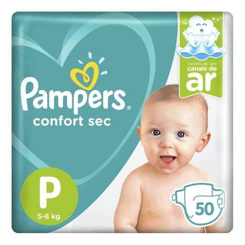 FR PAMPERS CONFORTSEC MEGA P 50