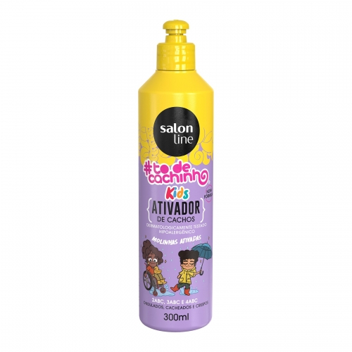 ATIVADOR DE CACHOS SALON LINE KIDS #TDC 300ML