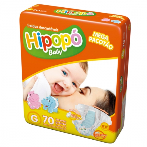 FR HIPOPO BABY MEGA PACOTAO G 70