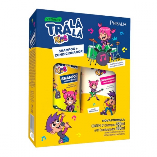 TRALALA KIT INF. SHAMPOO + COND SEM EMBARAÇO