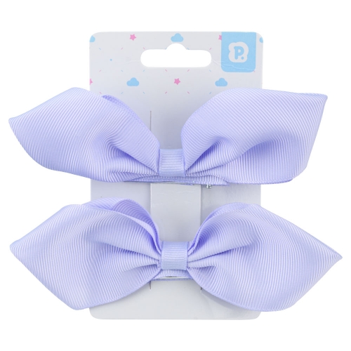 LACO DE CABELO INFANTIL DUPLO LISO FEM PIMPOLHO LILAS