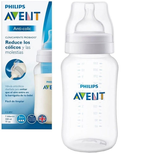 MAMADEIRA ANTI-COLICA AVENT 330ML 3M+