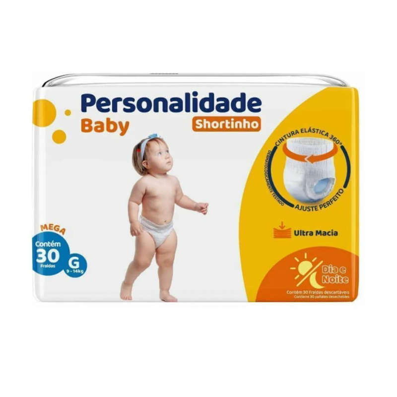 FC PERSONALIDADE SHORTINHO TAM G COM 30 UN