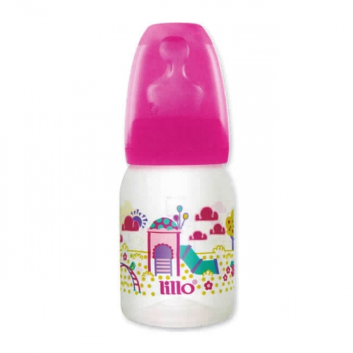 MAMADEIRA DIVERTIDA LILLO 120ML ORT SIL ROSA