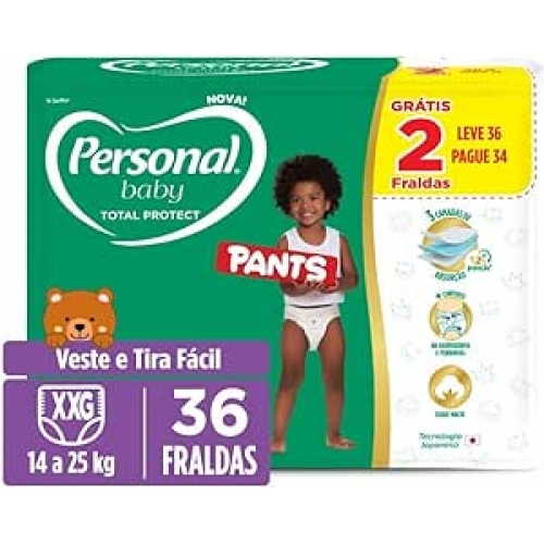 FC PERSONAL BABY TOTAL PROTECT PANTS XXG 36