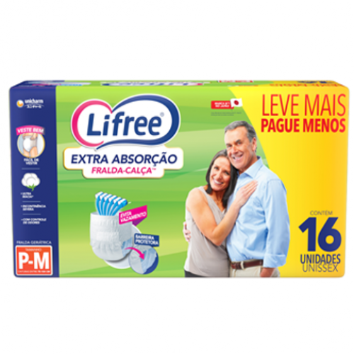 RI LIFREE EXTRA ABSORÇÃO P/M C/ 16 UND