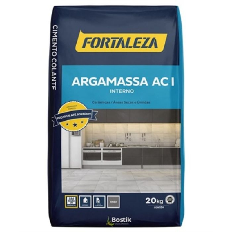 ARGAMASSA FORTALEZA SACO 20 Kgs