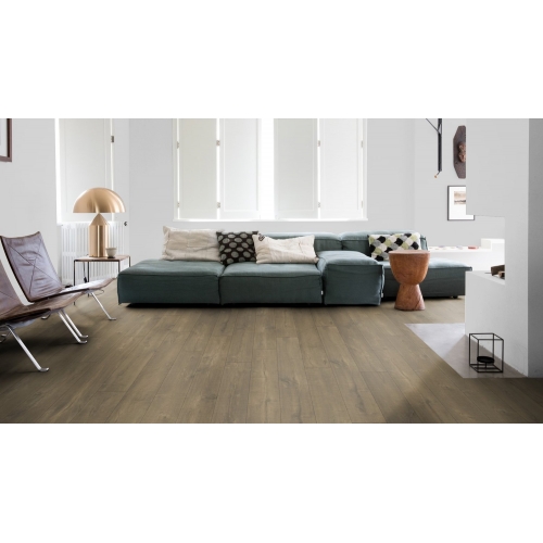 PISO LAMINADO QUICK STEP ELIGNA WIDE CARVALHO DESERTO RESTAURADO M² (CLICADO)