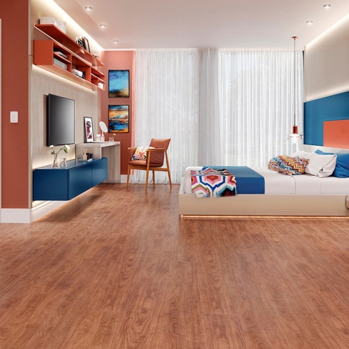 PISO LAMINADO EUCAFLOOR PRIME IPÊ REAL M²