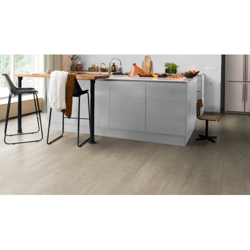 PISO LAMINADO QUICK STEP ELIGNA WIDE CARVALHO CLARO SERRADO M² (CLICADO)