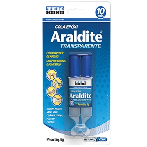 Tek Bond - Adesivo Araldite Blister Transp - 6g