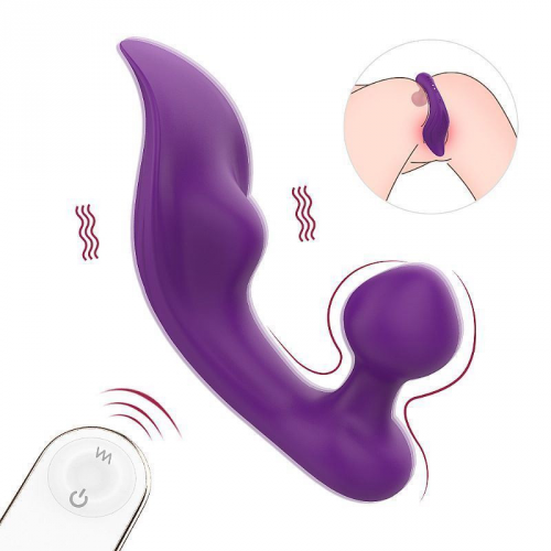 CHOMPER-RCT VIBRADOR CALCINHA PONTO G E CLITÓRIS 9 VIBRAÇÕES S-HANDE