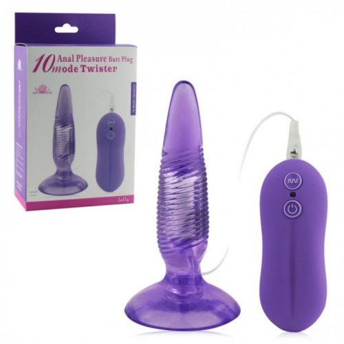 PLUG ANAL PLEASURE 10 VIBRAÇÕES 89005