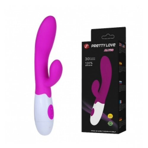 ALVIS PRETTY LOVE VIBRADOR COM ESTIMULADOR DE CLITORIS 5231