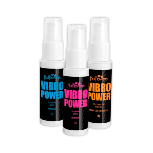 VIBRO POWER GEL VIBRANTE BEIJÁVEL 15G