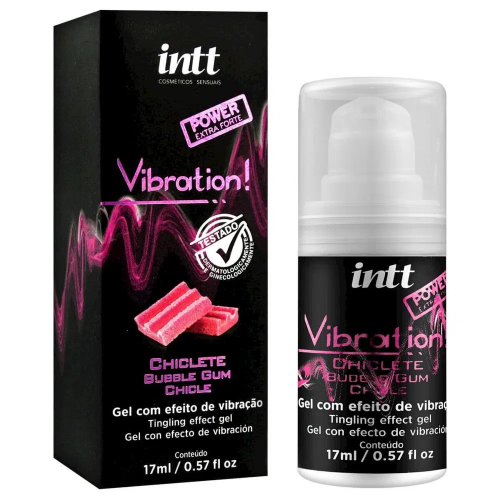 VIBRATION CHICLETE POWER EXTRA FORTE 17ML INTT