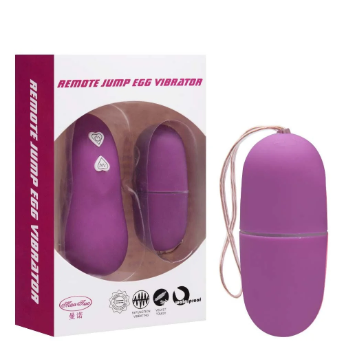 VIBRADOR REMOTE JUMP EGG COM CONTROLE REMOTO 5669