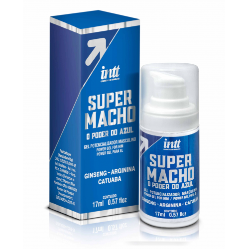 SUPER MACHO POTENCIALIZADOR MASCULINO 17ML INTT